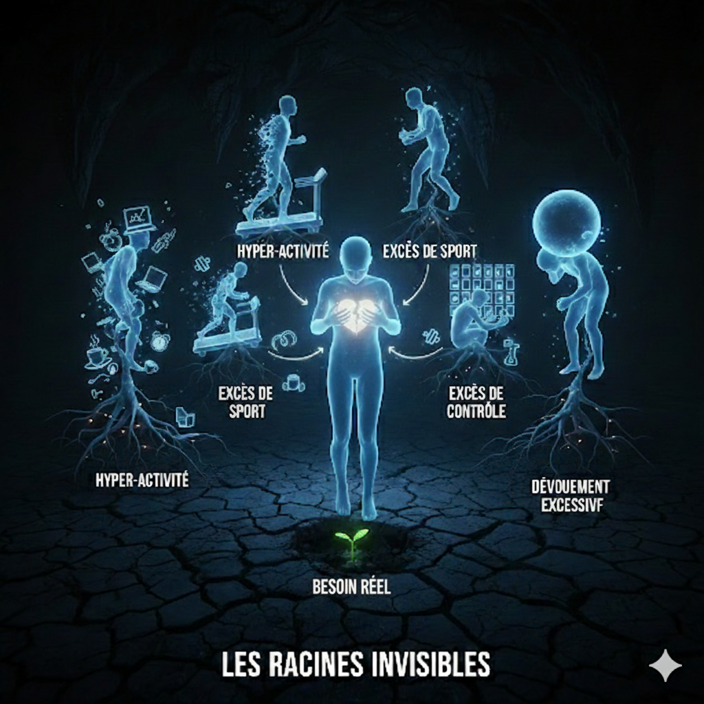 L'excès : Les racines invisibles